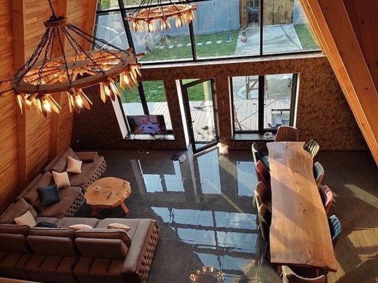 Qafqaz Wood Chalet ガバラ エクステリア 写真