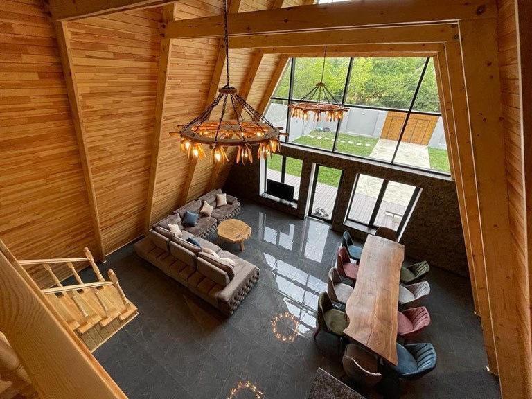 Qafqaz Wood Chalet ガバラ エクステリア 写真