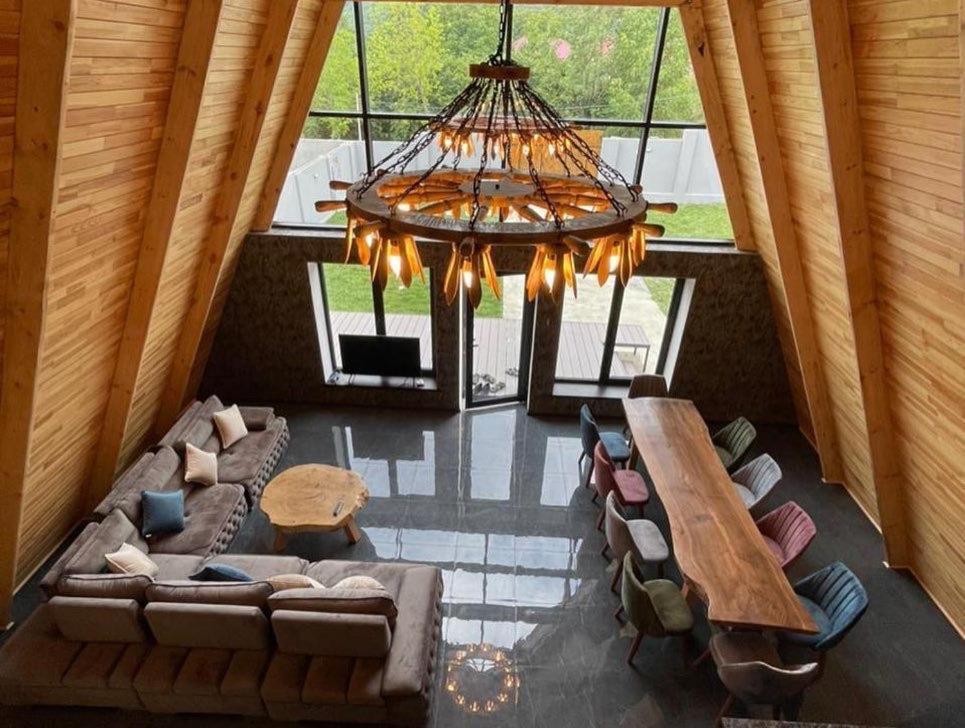 Qafqaz Wood Chalet ガバラ エクステリア 写真
