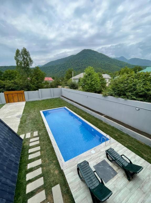 Qafqaz Wood Chalet ガバラ エクステリア 写真