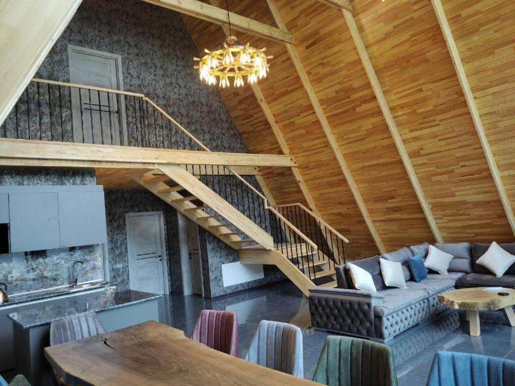 Qafqaz Wood Chalet ガバラ エクステリア 写真