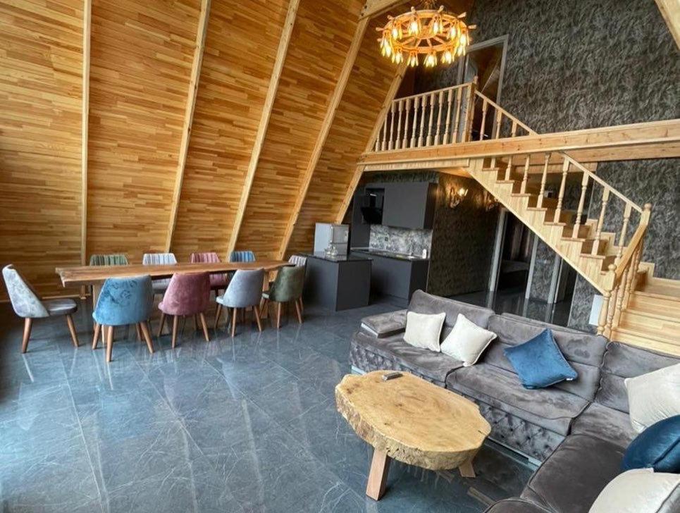 Qafqaz Wood Chalet ガバラ エクステリア 写真