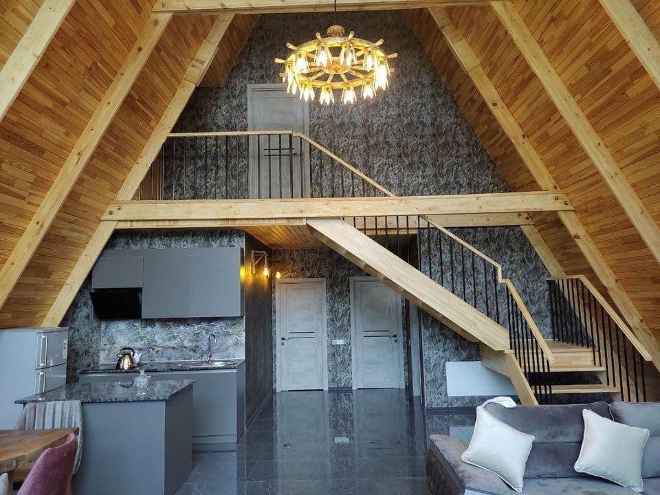 Qafqaz Wood Chalet ガバラ エクステリア 写真